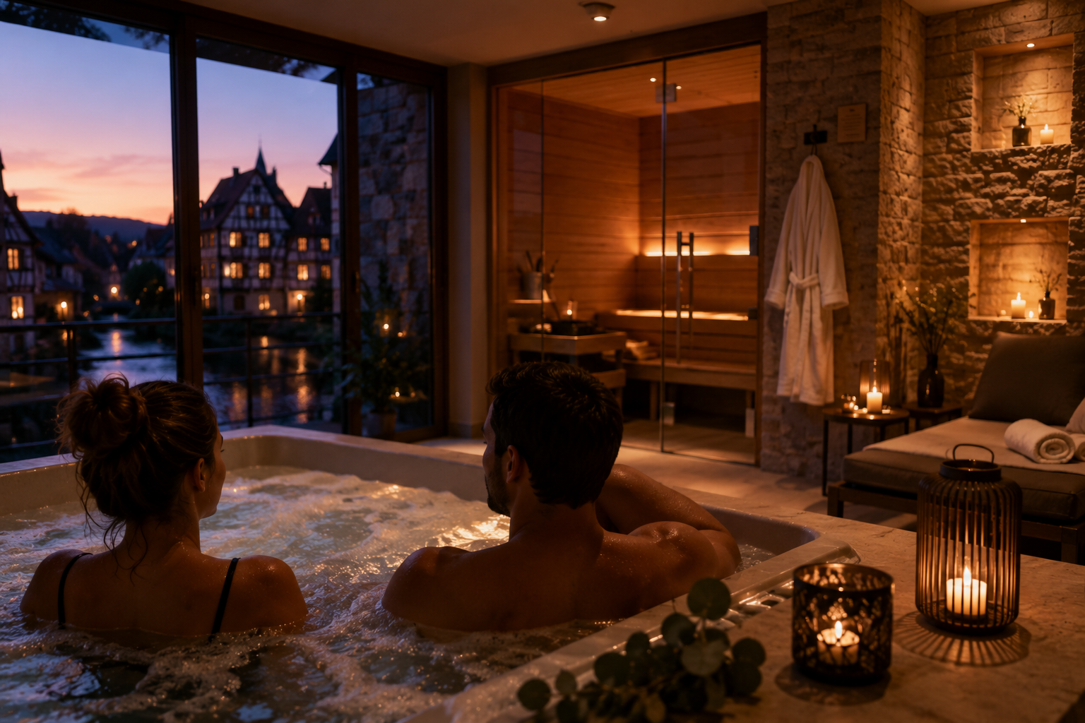 Spa et bien-être en duo, Alsace
